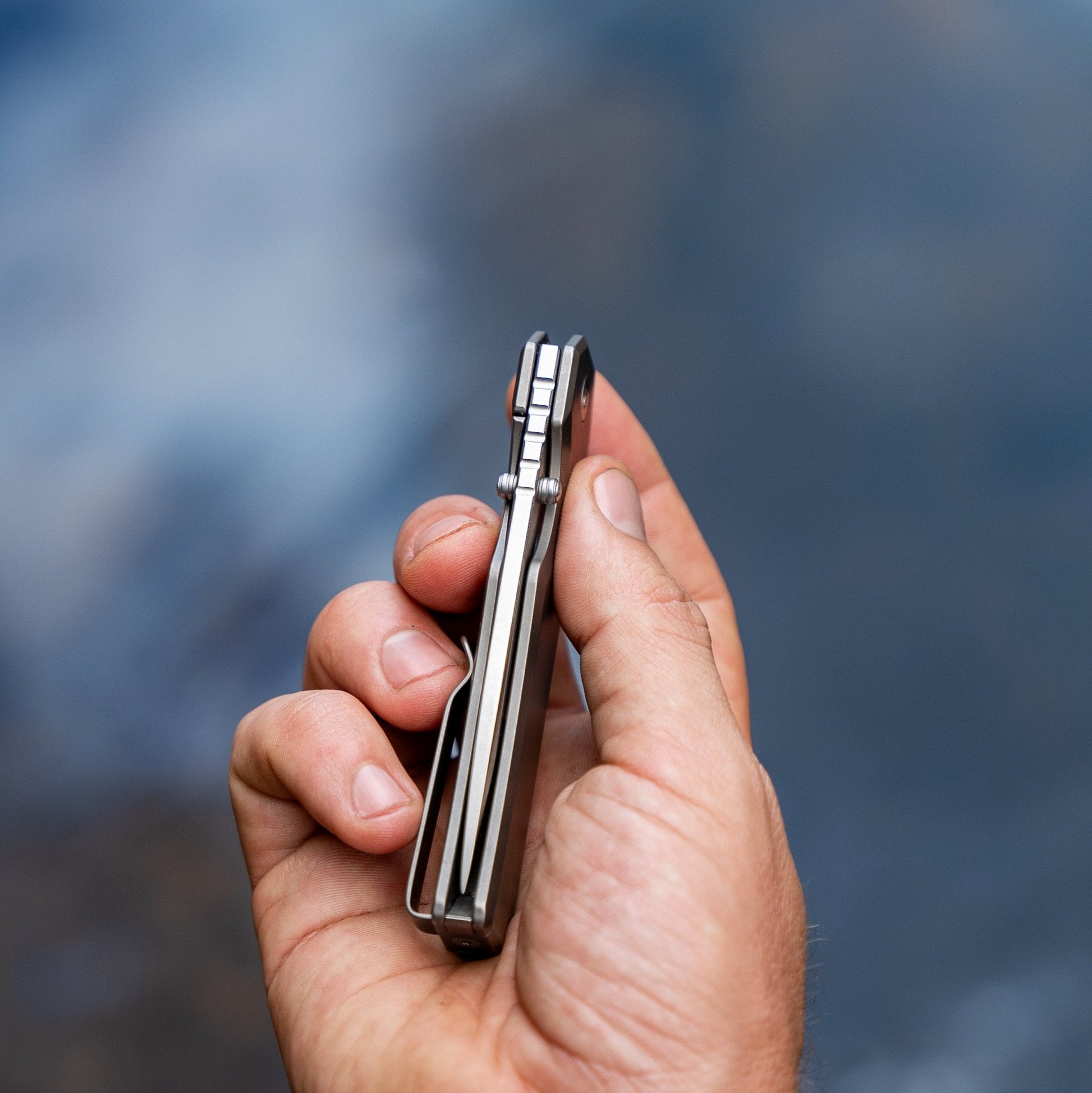 Ti Pocket Knife II by Big Idea Design LLC