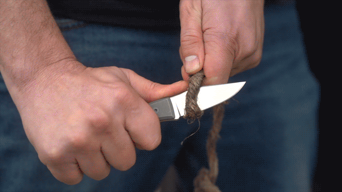 Ti Lookout Fixed Blade by Big Idea Design LLC