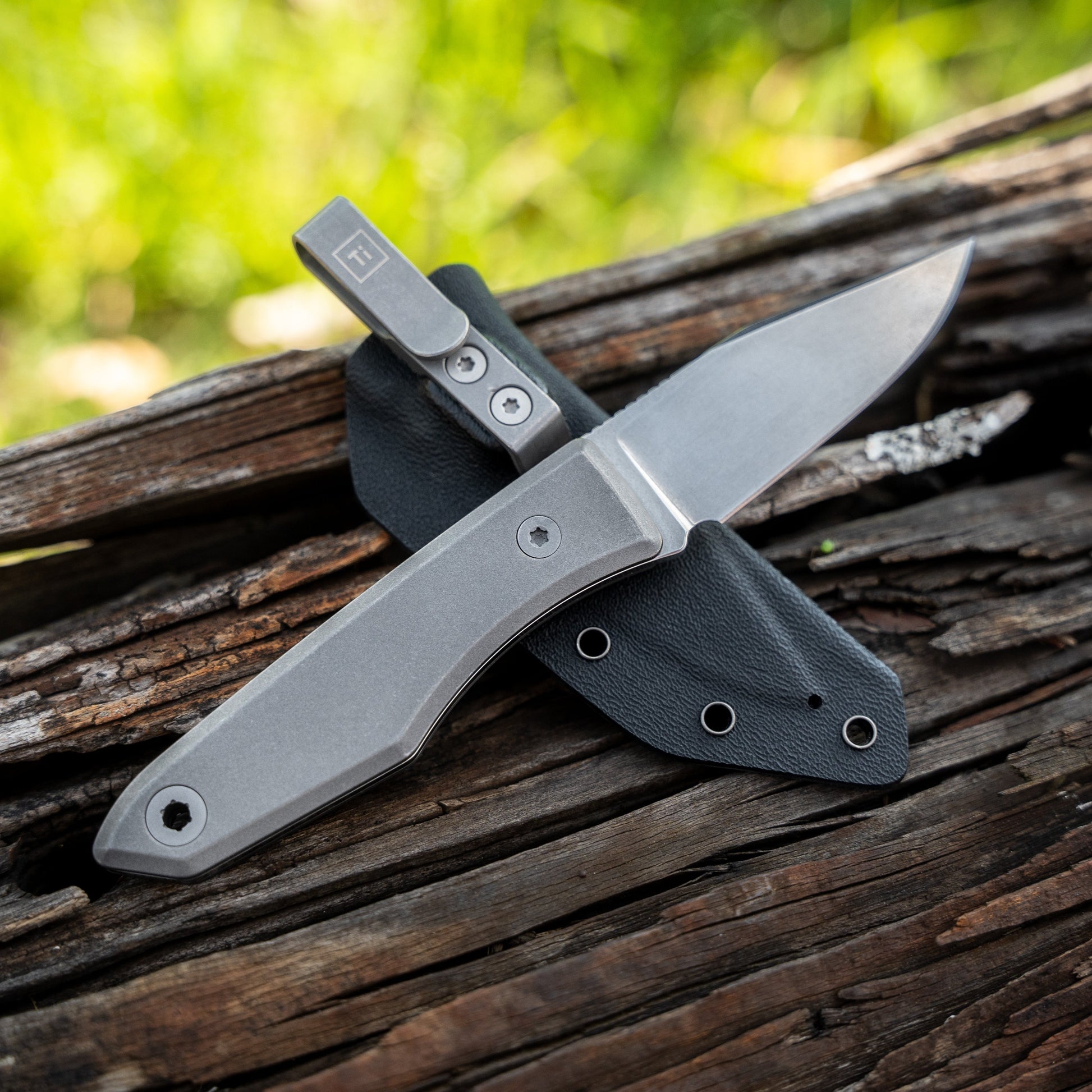 Ti Lookout Fixed Blade by Big Idea Design LLC