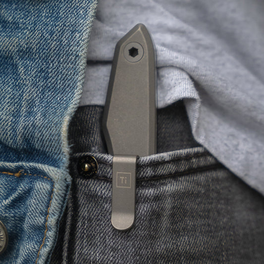 Ti Lookout Fixed Blade by Big Idea Design LLC