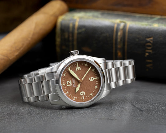 P-40 A-11 Mocha Mousse Mechanical Pilot Watch