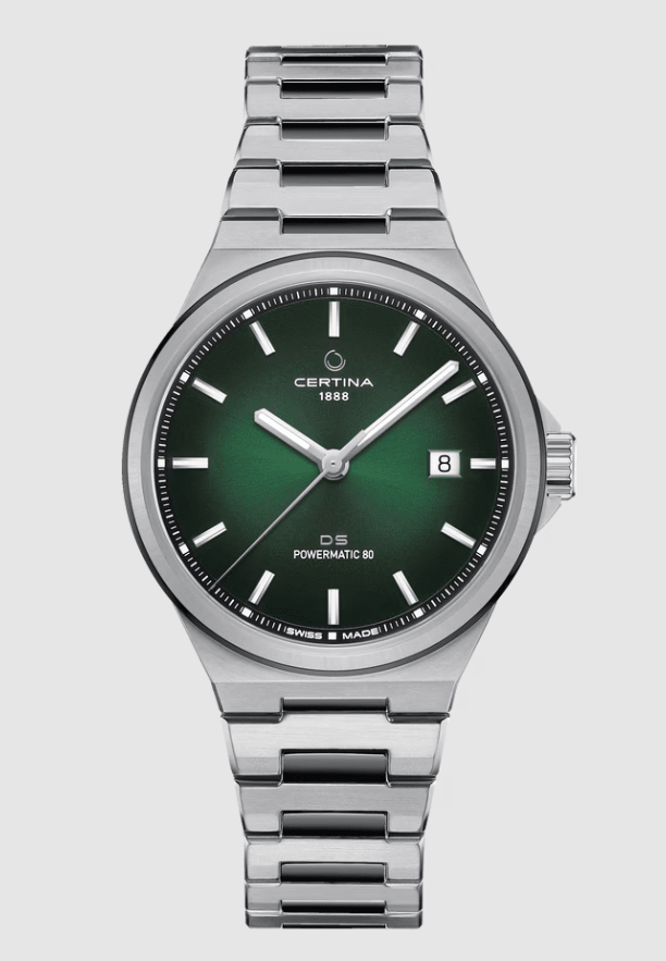 Certina DS - 7 Powermatic 80 | Green Dial - Veloce - The App For Watch Collectors
