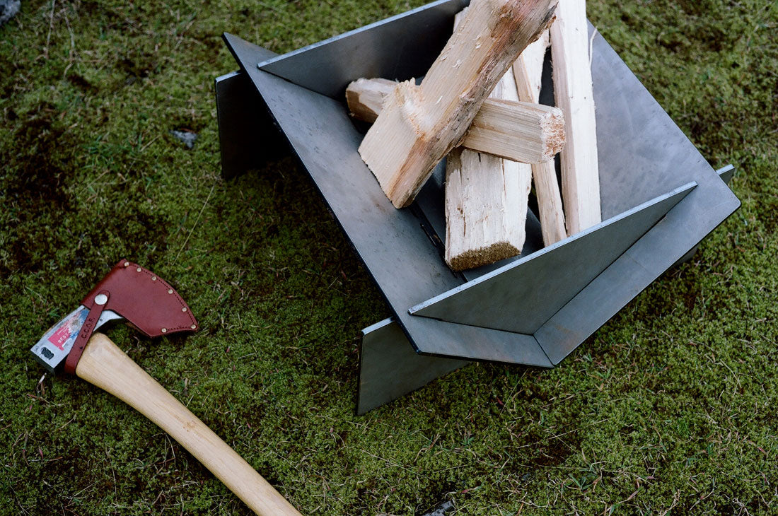 Stahl Patio Firepit Wood Burning for Small Patios Outdoor