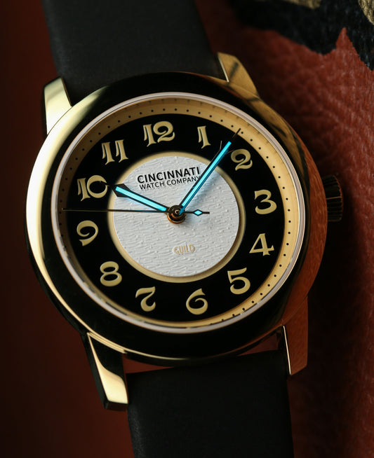 Guild Mechanical Watch Gold PVD