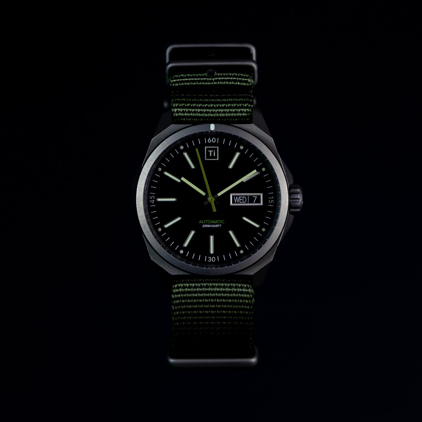 Ti Field Watch / Automatic / Stonewashed by Big Idea Design LLC