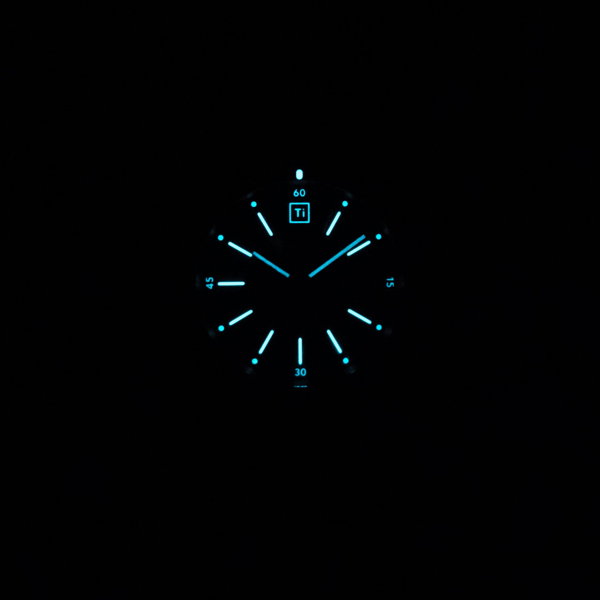 Ti Field Watch / Automatic / Black by Big Idea Design LLC