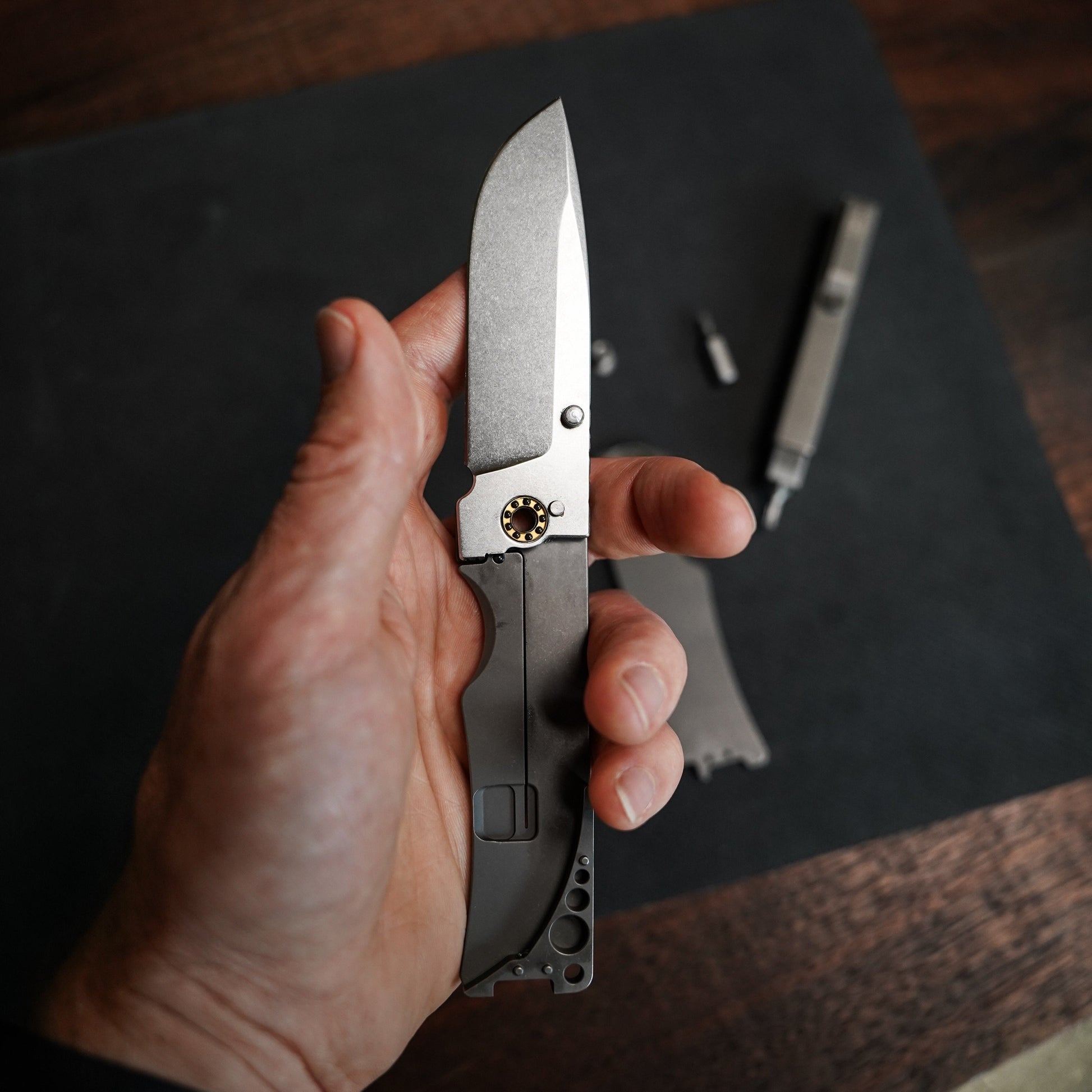Ti Pocket Knife II by Big Idea Design LLC