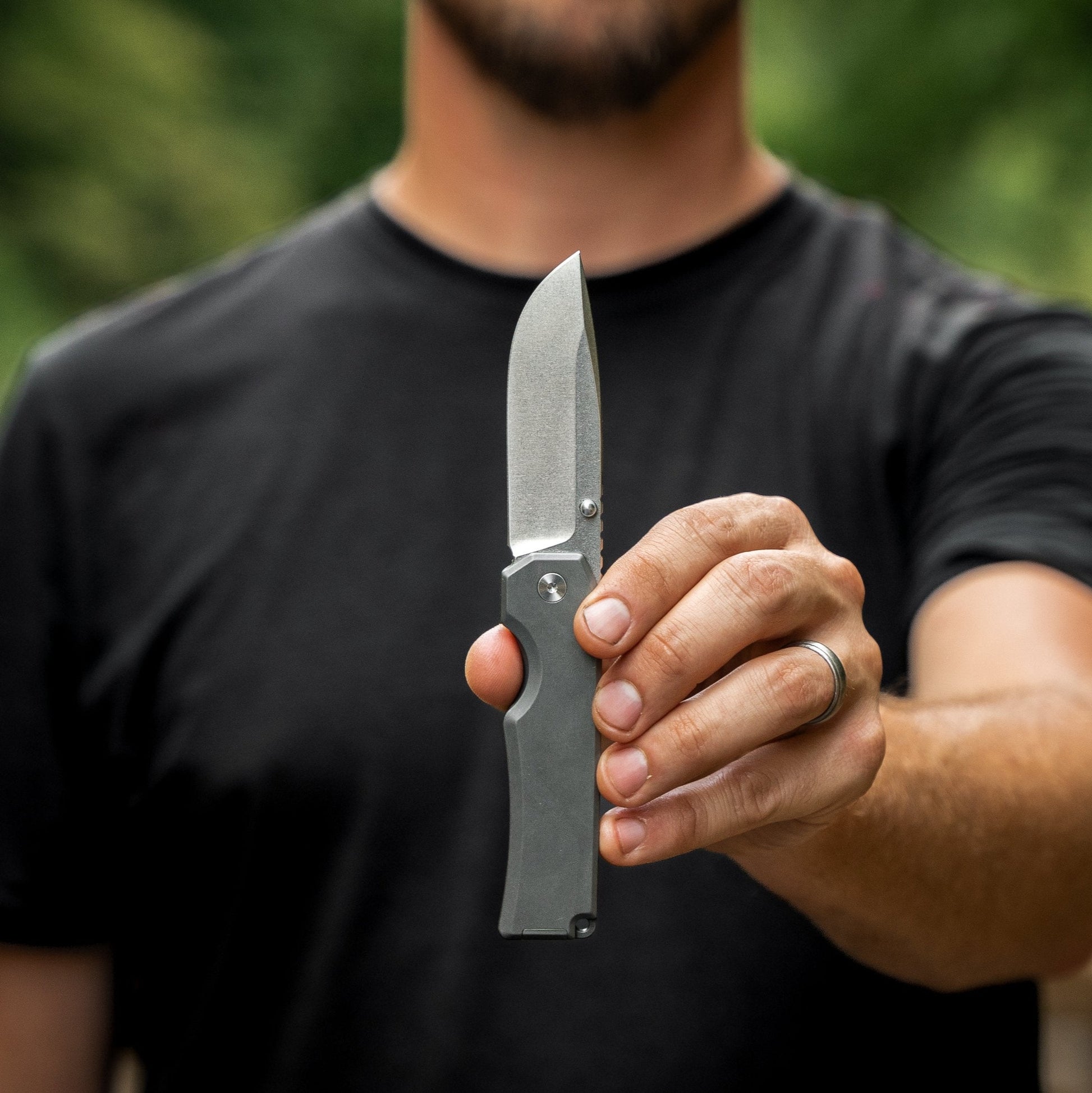 Ti Pocket Knife II by Big Idea Design LLC