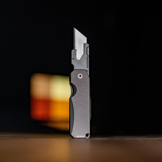 Ti Utility Knife by Big Idea Design LLC