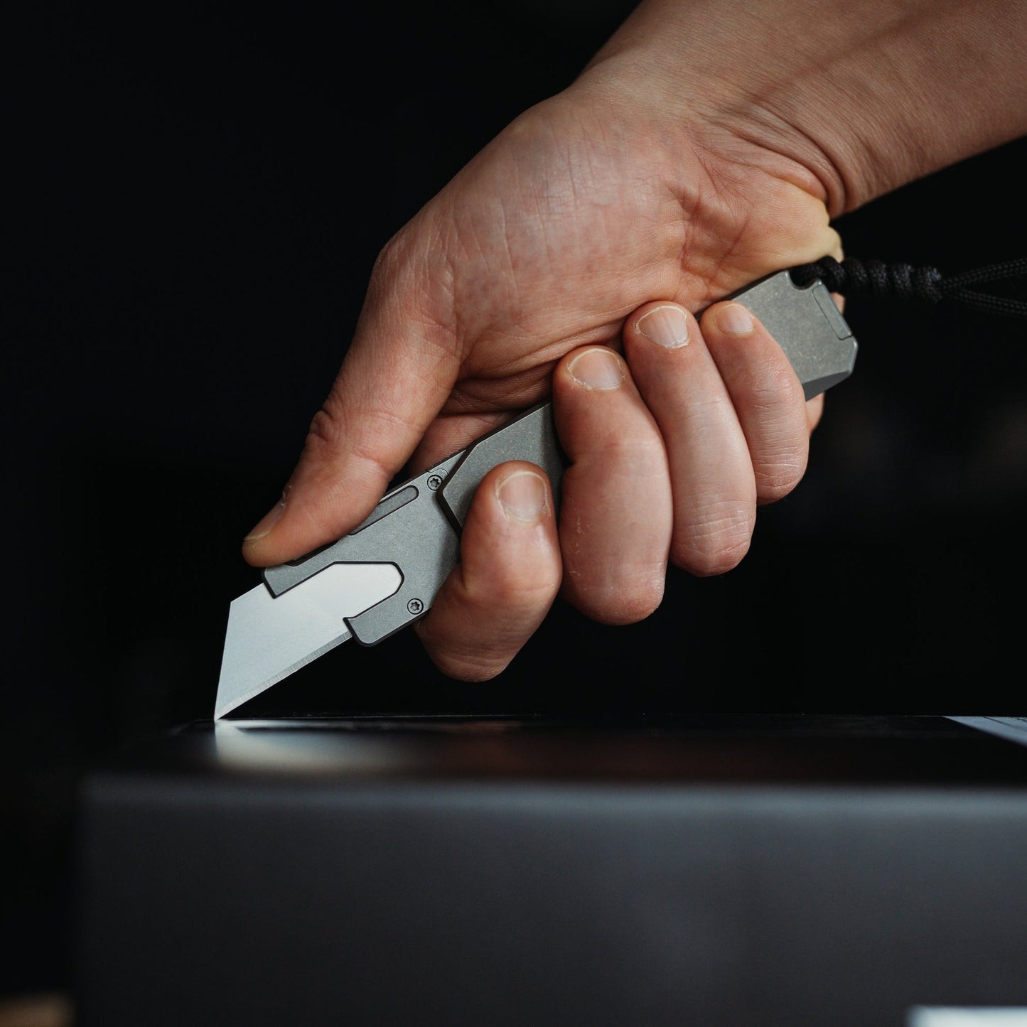 Ti Utility Knife by Big Idea Design LLC
