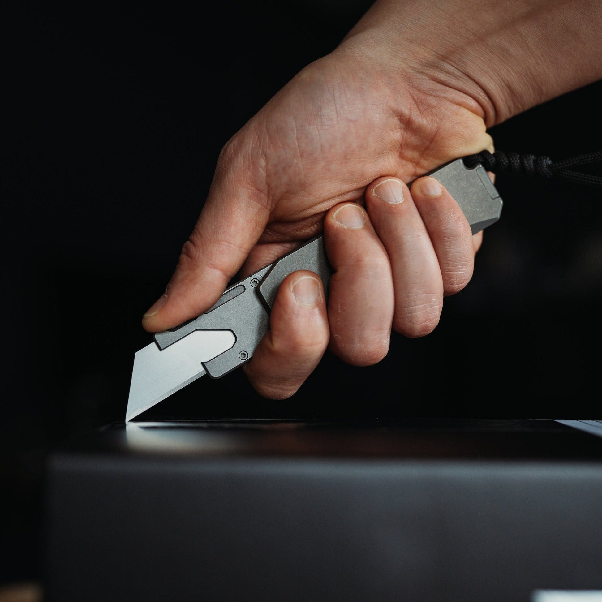 Ti Utility Knife by Big Idea Design LLC