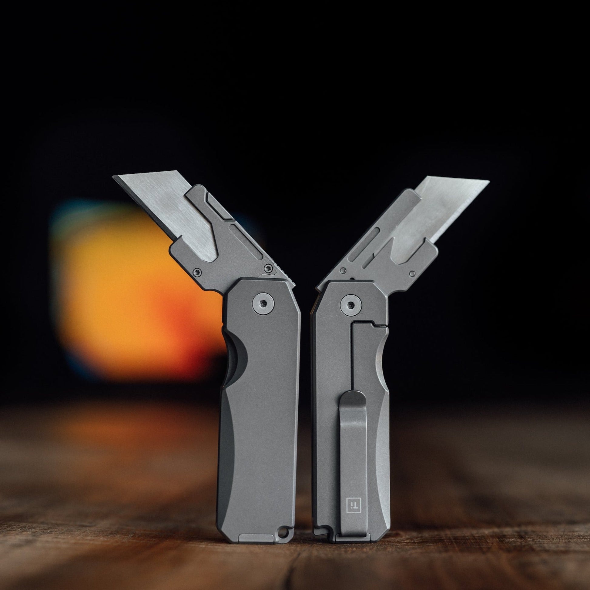 Ti Utility Knife by Big Idea Design LLC